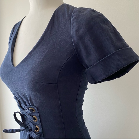 VINTAGE | Cotton Mini Dress - Picture 5 of 12